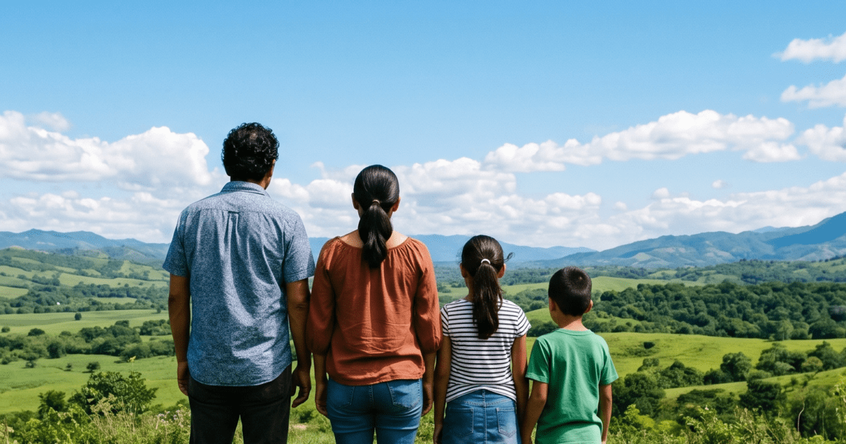 Familia hondureña descubre que el sueño de casa propia es técnicamente alcanzable si primero resuelven el tema del terreno, los permisos, el agua, la luz, el cemento y el salario mínimo