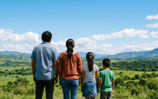 Familia hondureña descubre que el sueño de casa propia es técnicamente alcanzable si primero resuelven el tema del terreno, los permisos, el agua, la luz, el cemento y el salario mínimo