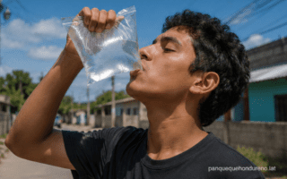 Gobierno de Asfura combate crisis de agua enviando dos paquetes de agua a la Colonia Kennedy