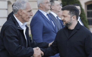Zelensky confiesa que después de reunirse con Asfura ya no sabe quién está peor