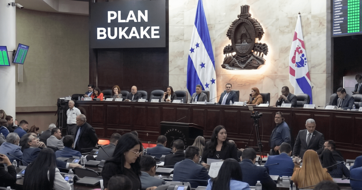 Honduras adopta el Plan Bukake: 84 votos a favor