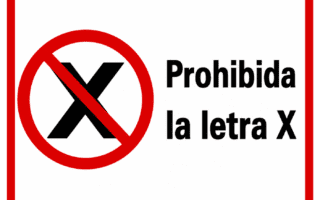 Gobierno de la Racha anuncia prohibición del uso de la letra X