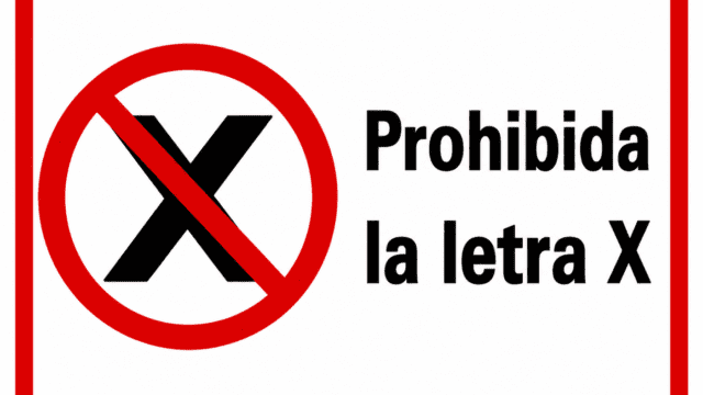 Gobierno de la Racha anuncia prohibición del uso de la letra X