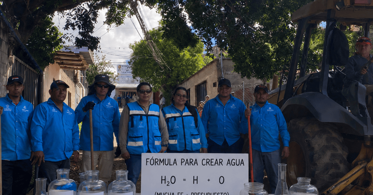 Unidad Municipal de Agua y Saneamiento lanza tutorial para crear agua en casa